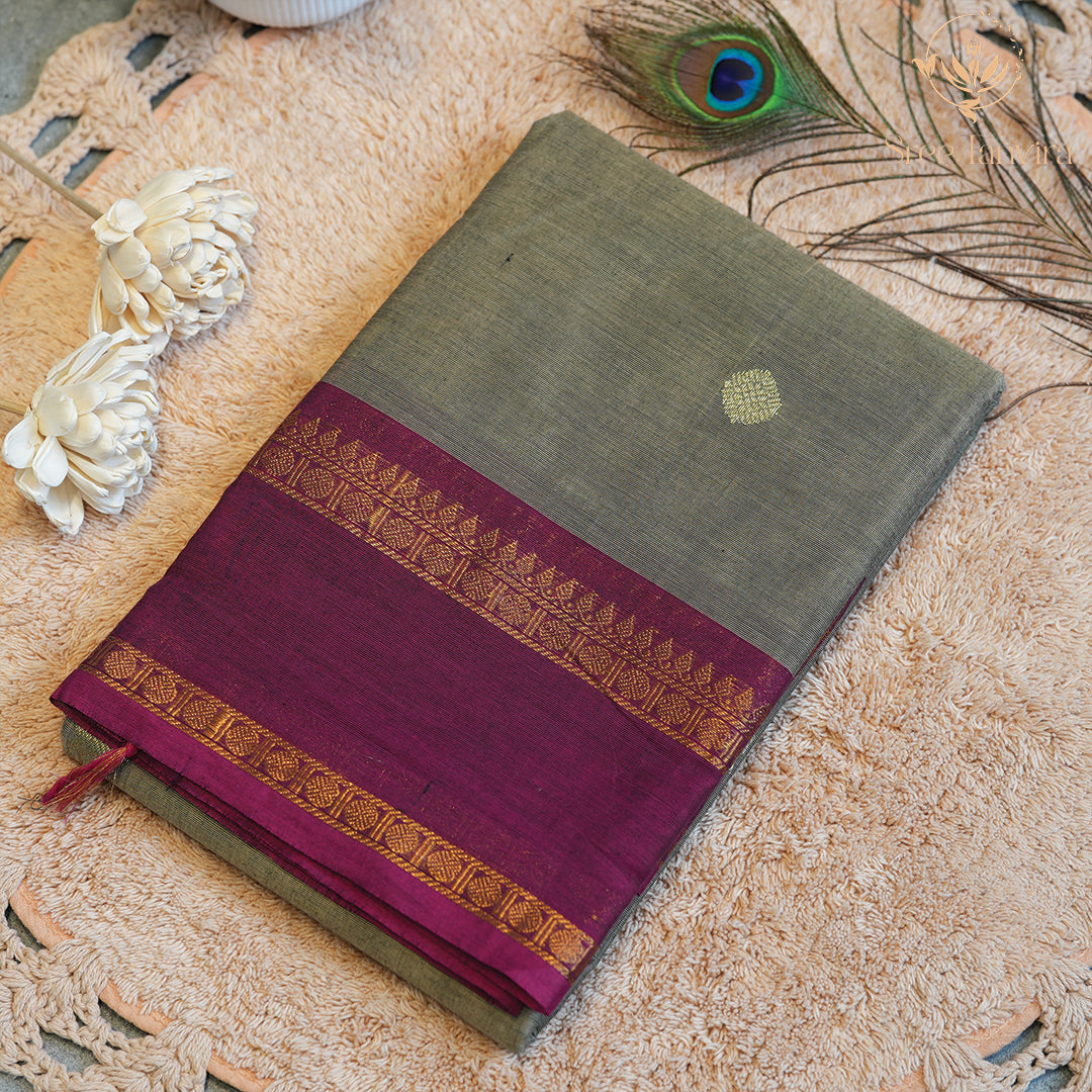 PURE KANCHI COTTON SAREE