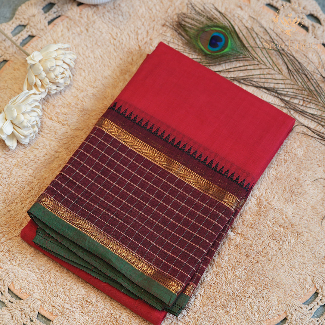 PURE KANCHI COTTON SAREE