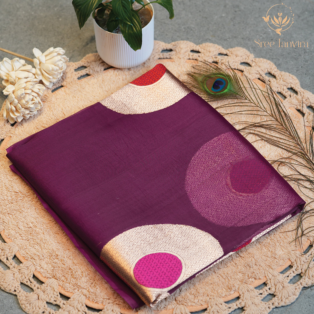 KORA BANARASI SAREE