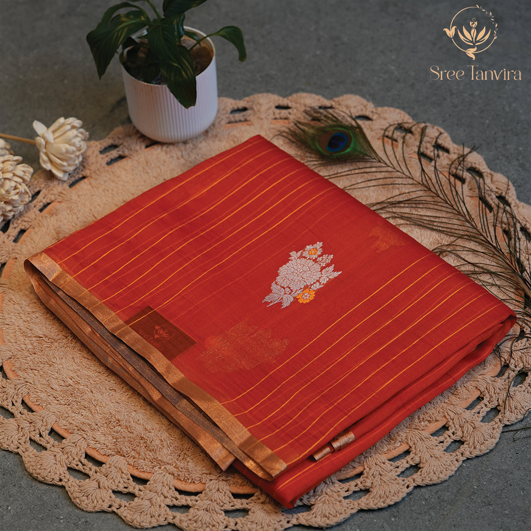 KORA BANARASI SAREE