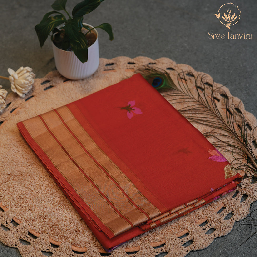 KORA BANARASI SAREE