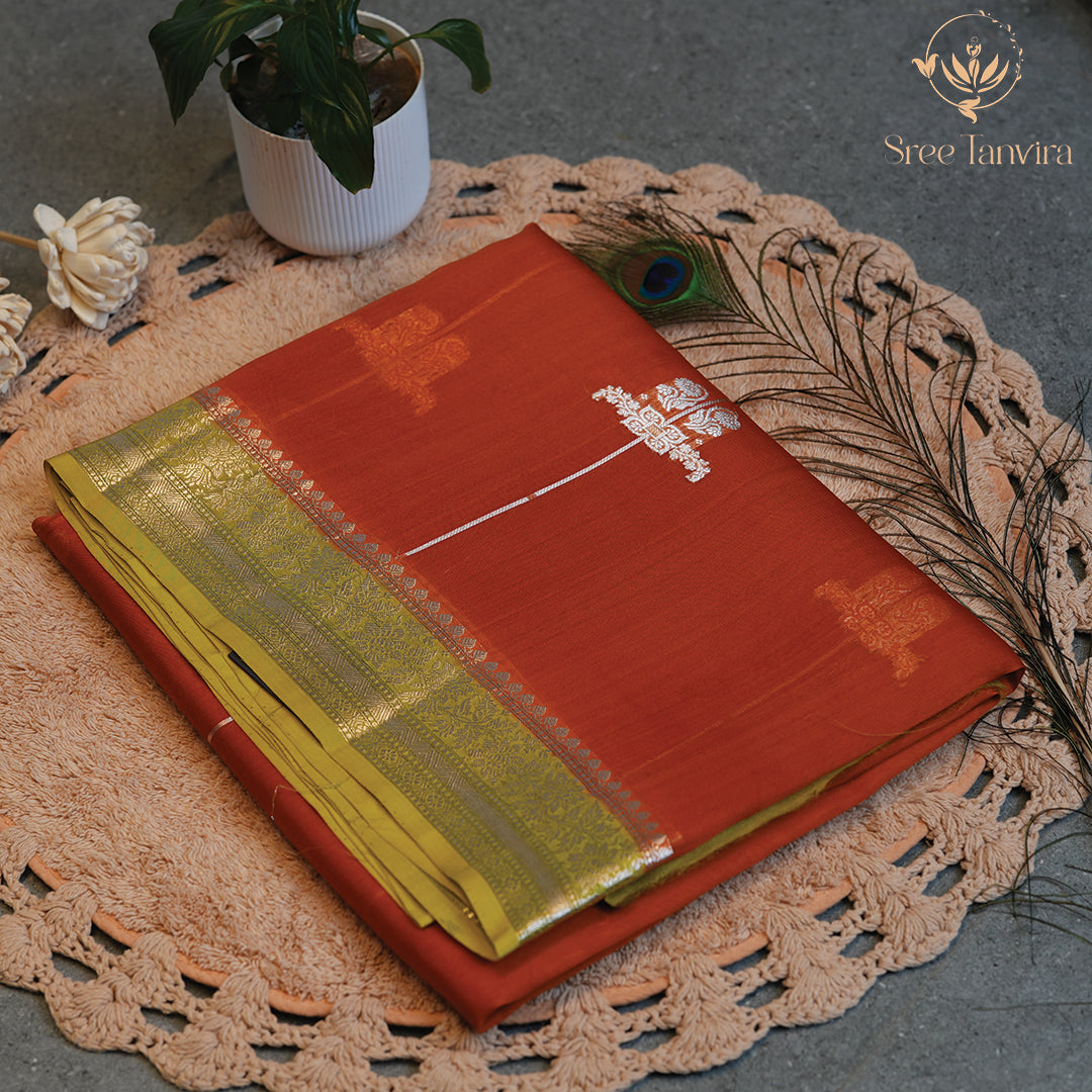 KORA BANARASI SAREE