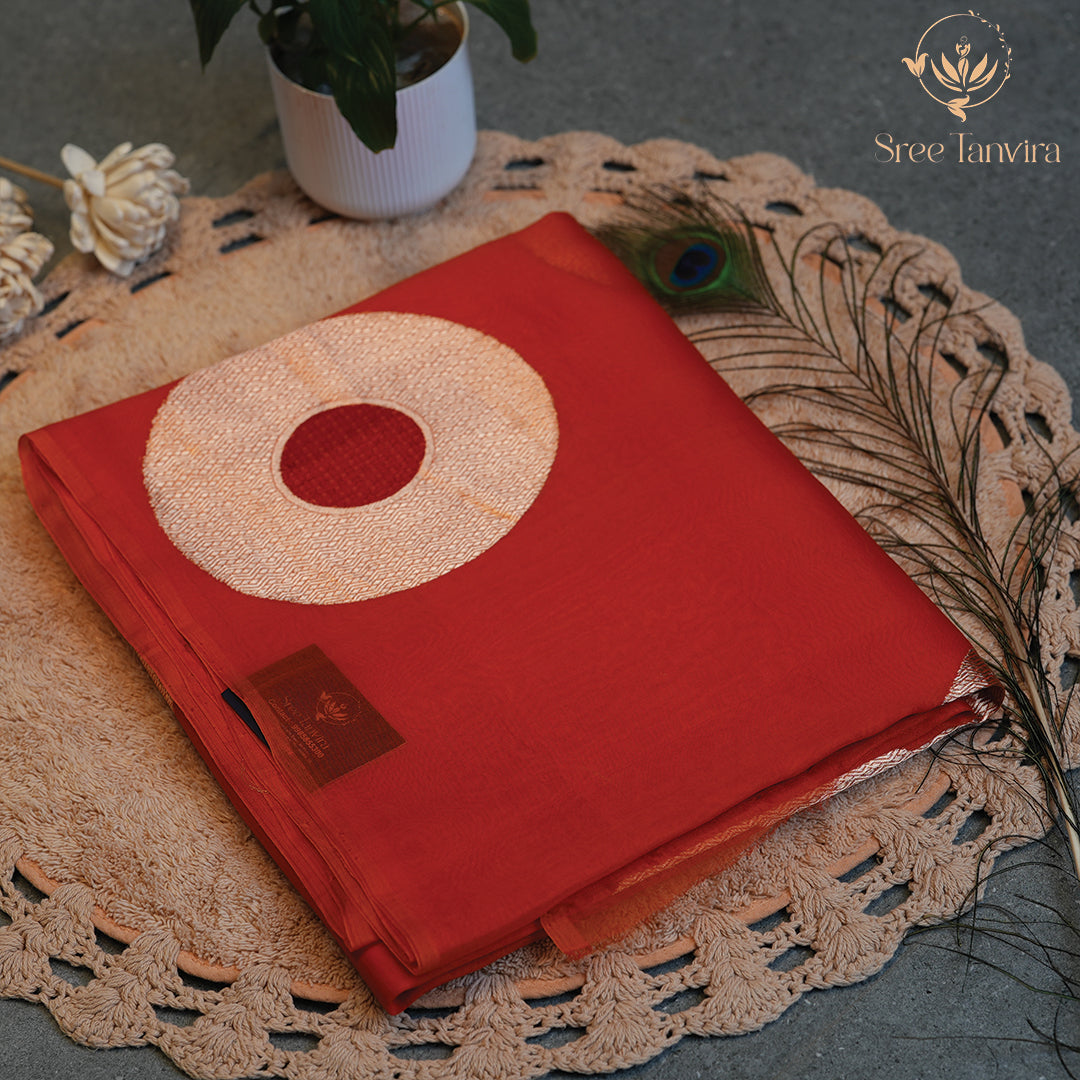 KORA BANARASI SAREE