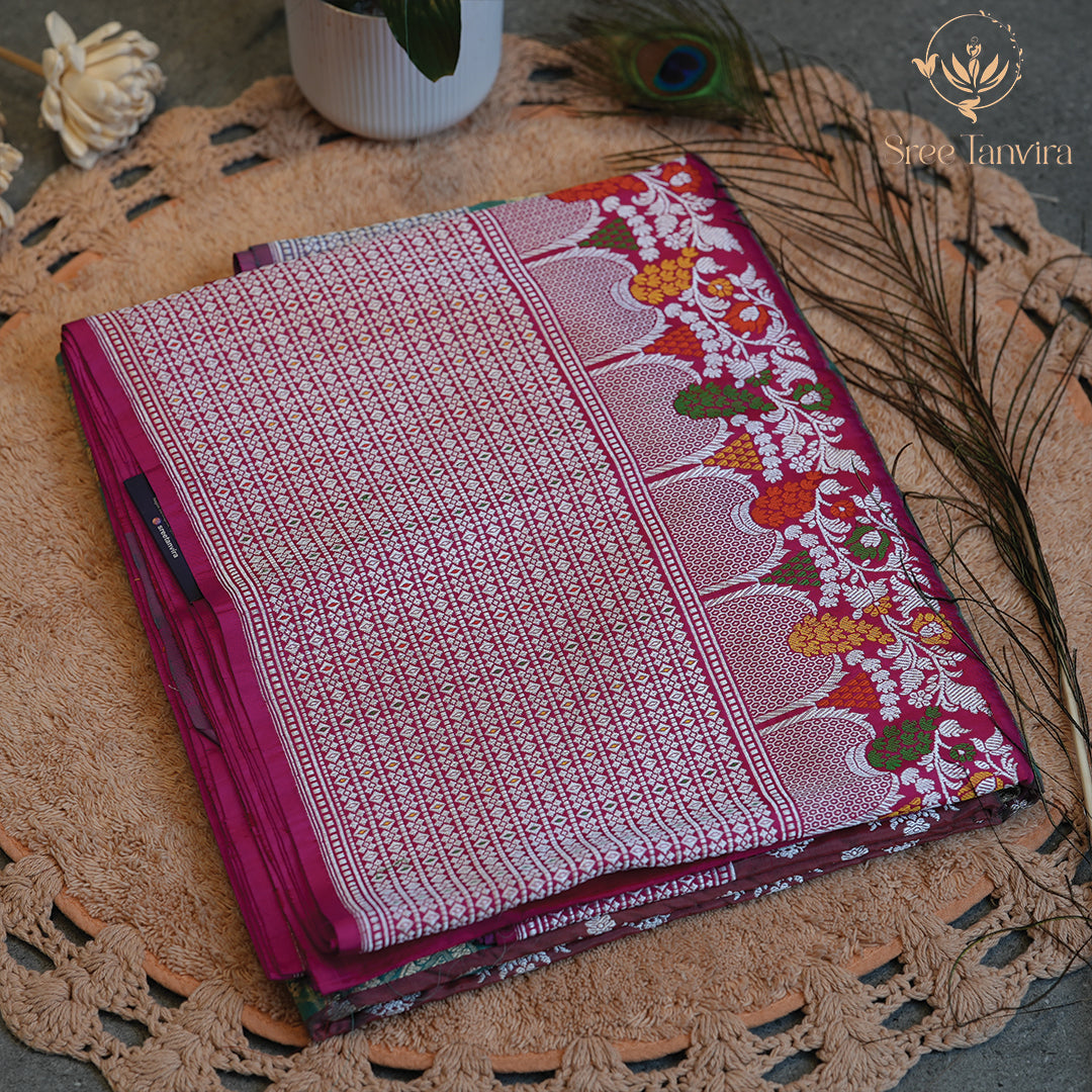 PURE BANARASI PATTU SAREE