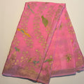 Georgette Allover Pink Saree