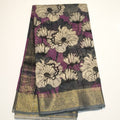 Pink chanderi cotton saree