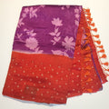 Bandhani Silk Orange
